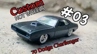 70 Dodge Challenger... Custom Repaint #diecast #hotwheels #custom #review #viral