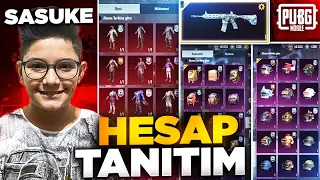 NARUTO'NUN VE SASUKE'NİN HESAP TANITIMI | PUBG mobile