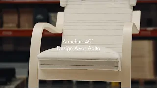 How it's made: Artek's Armchair 401 | FinnishDesignShop.com