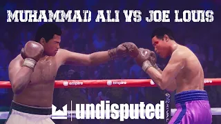 Muhammad Ali vs Joe Louis | Undisputed Boxing Game Full Fight