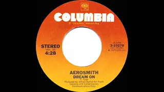 1976 HITS ARCHIVE: Dream On - Aerosmith (stereo 45--full-length version)