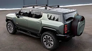 GMC Hummer EV (2024) Beautiful and rugged electric SUV! Interior exterior (review) hummer ev.