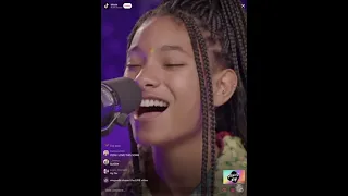 Tiktok live: WILLOW - wait a minute live performance #ForYourPride