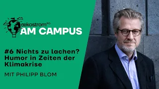 oekostrom AG am Campus #6: Humor in Zeiten der Klimakrise