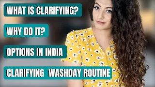 HOW TO CLARIFY WAVY & CURLY HAIR | CLARIFYING SHAMPOOS IN INDIA