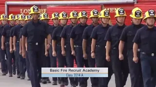 Long Beach Fire Department Basic Fire Recruit Academy Class 2014A Graduation