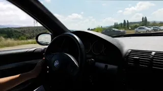 BMW e39 M5 crazy city driving Bulgaria