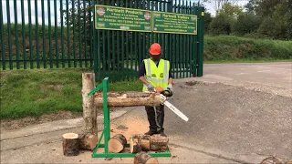 Timber Croc Log Holder