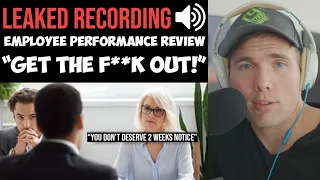LEAKED RECORDING! Employee QUITS over RIGGED "Performance Review" | #grindreel