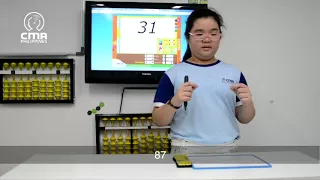 China showing what she learned in 4 months with CMA Math program.