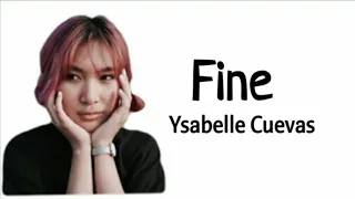 Taeyeon  - Fine [ English cover] Ysabelle Cuevas (Lyrics)