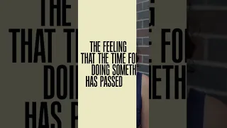 The Feeling that the Time for doing Something had Passed #comedy #nyc #film #movie #shorts #ytshorts