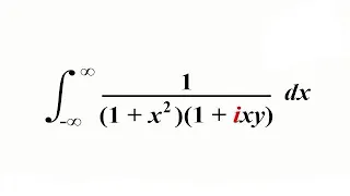 An easy integral if you find the correct path