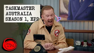 Taskmaster Australia Series 1, Episode 2 - 'Keep it clean and flowing'. | Full Episode