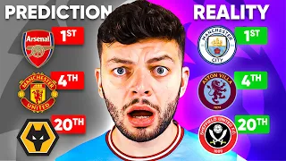 Reacting to My Premier League 23/24 Predictions...