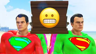 GTA 5 - COFFIN DANCE MEME SUPERMAN FUNNY FAILS CRAZY MOMENTS