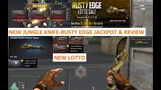 NEW JUNGLE KNIFE-RUSTY EDGE JACKPOT & REVIEW CROSSFIRE PH