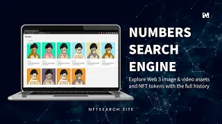 Numbers Search Engine: Web3 Google Images + Shutterstock