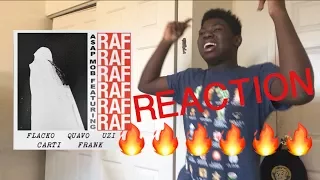 RAF ft. A$AP Rocky, Playboi Carti, Quavo, Lil Uzi Vert, And Frank Ocean Reaction!!! (ITS LIT FAM)