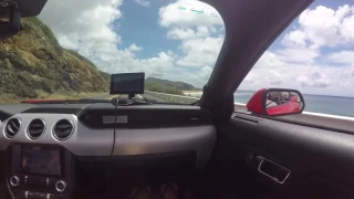 Oahu in a Ford Mustang