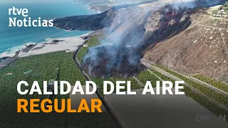 LA PALMA: Las aerolíneas NO OPERAN en TENERIFE NORTE por las cenizas del volcán I RTVE Noticias