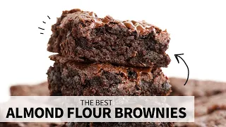 Almond Flour Brownies | rich & fudgy, gluten-free brownies