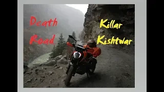 Curves of The Death Road || Kishtwar to Killar || Solo Duke 390 || The Cliffhanger Road India