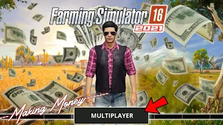 Making Money Challenge completed with Multiplayer Gameplay | Fs16 | Timelapse |