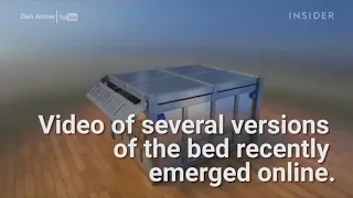Would you sleep in this earthquake-proof bed?