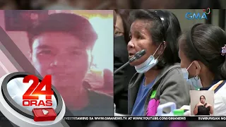 Kasambahay na si Elvie Vergara at mga dati niyang amo, nagharap sa Senado; anak ng mga... | 24 Oras