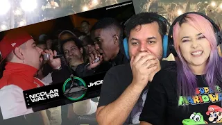 JHONY MC Vs Nicolas Walter 🤣 | 1 FASE | 504º Batalha do Tanque Edição DESAFIO | 2022 ‹ REACT ›