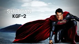 Superman-Sulthan | KGF Chapter-2 | Yash | Henry Cavill | DC Universe