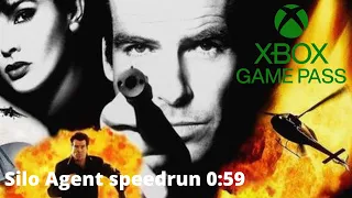 Goldeneye 007 XBOX SERIES X - Silo Agent 0:59 [WORLD RECORD]