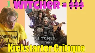 The Witcher: Path of Destiny - Kickstarter Critique Review