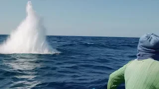 Massive Bomb Explosion by Fisherman