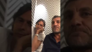 Christian Vieri sfotte la "canottiera" di Pippo Inzaghi!