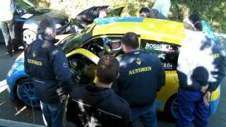 Rally di Ceccano 2011( incredibile quello che è successo) quasi crash