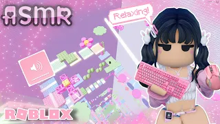 ROBLOX ASMR 🌟 Tower of Nature + Aesthetic Garden Tower w/ KEYBOARD sounds 🍓