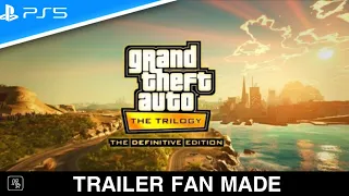 Grand Theft Auto: The Trilogy Remastered Difinitive Edition Blinding Lights Trailer Fan Made