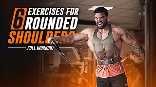 SHOULDERS workout - 6 exercises and my best tips to develop a super SHREDDED & rounded DELTS💪