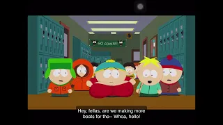 (1/4) cartman has breast implants [SOUTH PARK THE STREAMING WARS]