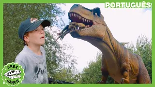 T-Rex em tamanho real! | Parque do T-REX