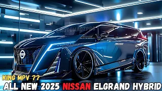 MVP LUXURY!! 2025 Nissan Elgrand Hybrid - Exclusive Look!