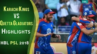 Full Highlights | Karachi Kings Vs Quetta Gladiators | Match 2 | PSL 2018 | PSL