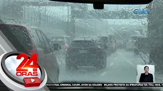 Baha sa bahagi ng Metro Manila at Bulacan, nakaapekto sa trapiko | 24 Oras