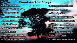 Best of vinod rathod all hits audio jukebox all songs hindi evergreen love songs