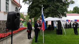 Лев Лещенко в Генконсульстве РФ в Лиепае. 11.06.2019