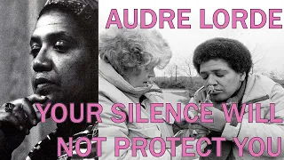 AUDRE LORDE | Your Silence Will Not Protect You | BLACK HISTORY MATTERS