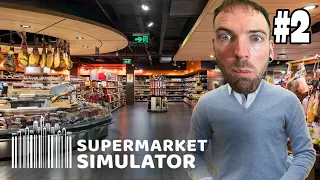 Ich VERGRÖßERE meinen SUPERMARKT - GEIL!!! & bezahle RECHNUNGEN 😑 || #2 || Supermarket Simulator 🥪