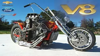 Absolutelyn Unique V8 Custom Bikes !